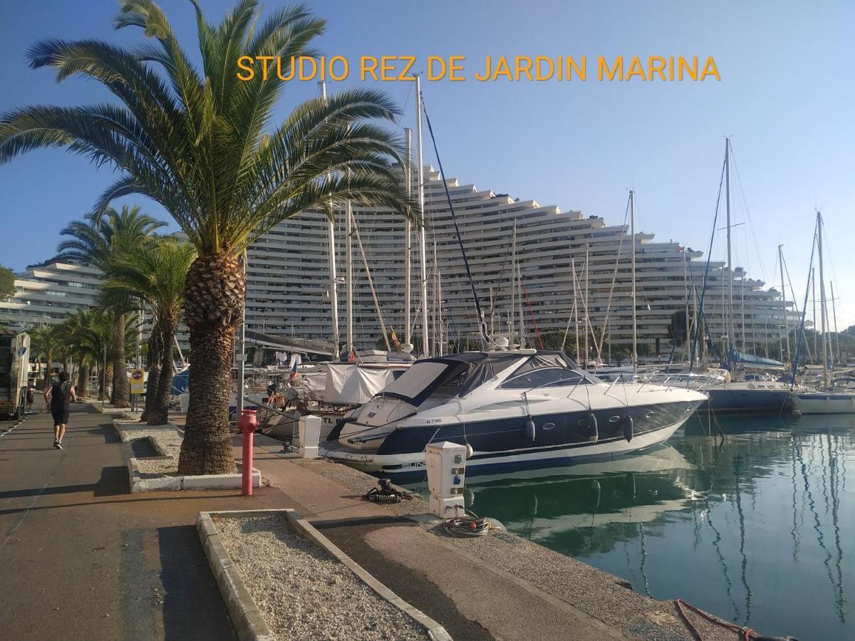 Studio Rez De Jardin Marina Baie Des Anges Villeneuve-Loubet Eksteriør billede